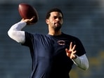 Caleb Williams sustained a hamstring injury during Chicago’s Week 2 loss to the Minnesota Vikings. 