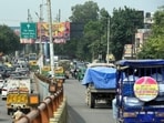 GDA officials recently inspected the site and decided to connect the two corridors to ease traffic congestion along the GT Road stretch. (Sakib Ali/HT)