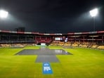 Rain has delayed the toss in Bengaluru for the 5th T20I