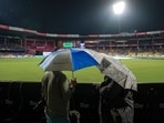 Rain has delayed the toss in Bengaluru for the 5th T20I