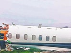 The Learjet 45XR, registered VT-DBL, crashed while landing on runway 27 on September 14, 2023.