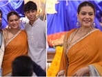 Kajol, Nysa and Yug Devgan’s Durga Puja looks are all about festive elegance.