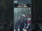 London: Supporters And Opponents Of CEC, CJP Gather At Parliament Square