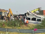 The accident took place around 7 am, killing four passengers on the spot, while three others died on the way to hospital.