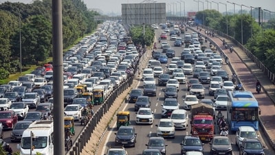 Traffic arrangements will be regulated dynamically depending on the movement and density of participants, the Delhi Traffic Police has said. (Photo for representation) (ANI)