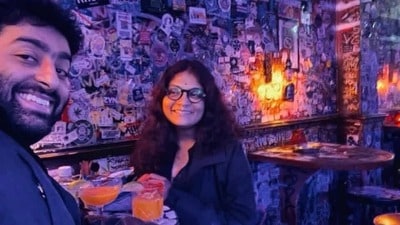 অরিজিৎ ও কোয়েল। অরিজিৎ ও কোয়েল।