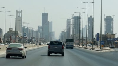 Buildings near King Fahad Highway in Riyadh, Saudi Arabia (REUTERS)