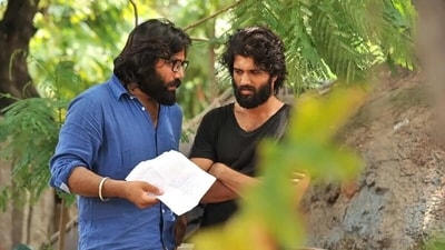 Vijay Deverakonda starred in Sandeep Reddy Vanga's debut film Arjun Reddy. Vijay Deverakonda starred in Sandeep Reddy Vanga's debut film Arjun Reddy.