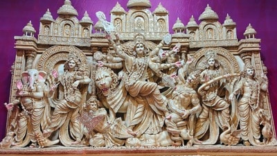 ২০২৬ সালের মহম্মদ আলি পার্কের দুর্গাপুজো।