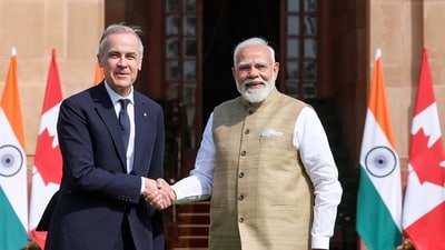 The two Prime Ministers, Narendra Modi and Mark Carney, had a telephone conversation on Tuesday.