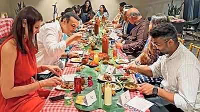 Home chefs in the city are serving a taste of Durga Pujo inviting people to their homes.