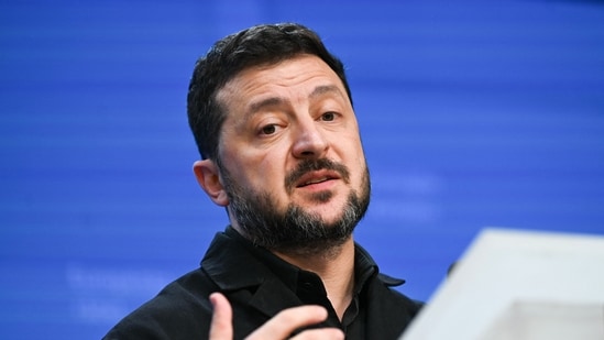 Ukraine's President Volodymyr Zelensky objected to the Trump administration's sanctions relief to Russia. 