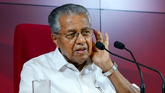 Former chief minister Pinarayi Vijayan.