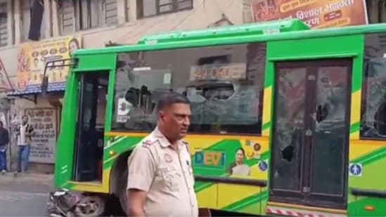 The bus driver is being traced.