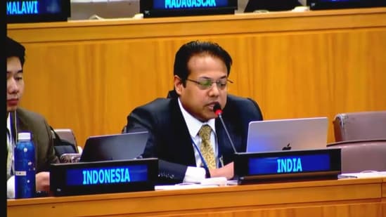 First secretary, Anuj Swarup at UN.