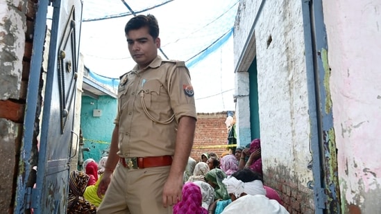 Police said they received information about the incident on Saturday morning and rushed to the spot.