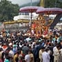 హనుమంత వాహనంపై కోదండ రామునిగా శ్రీ మలయప్పస్వామి
