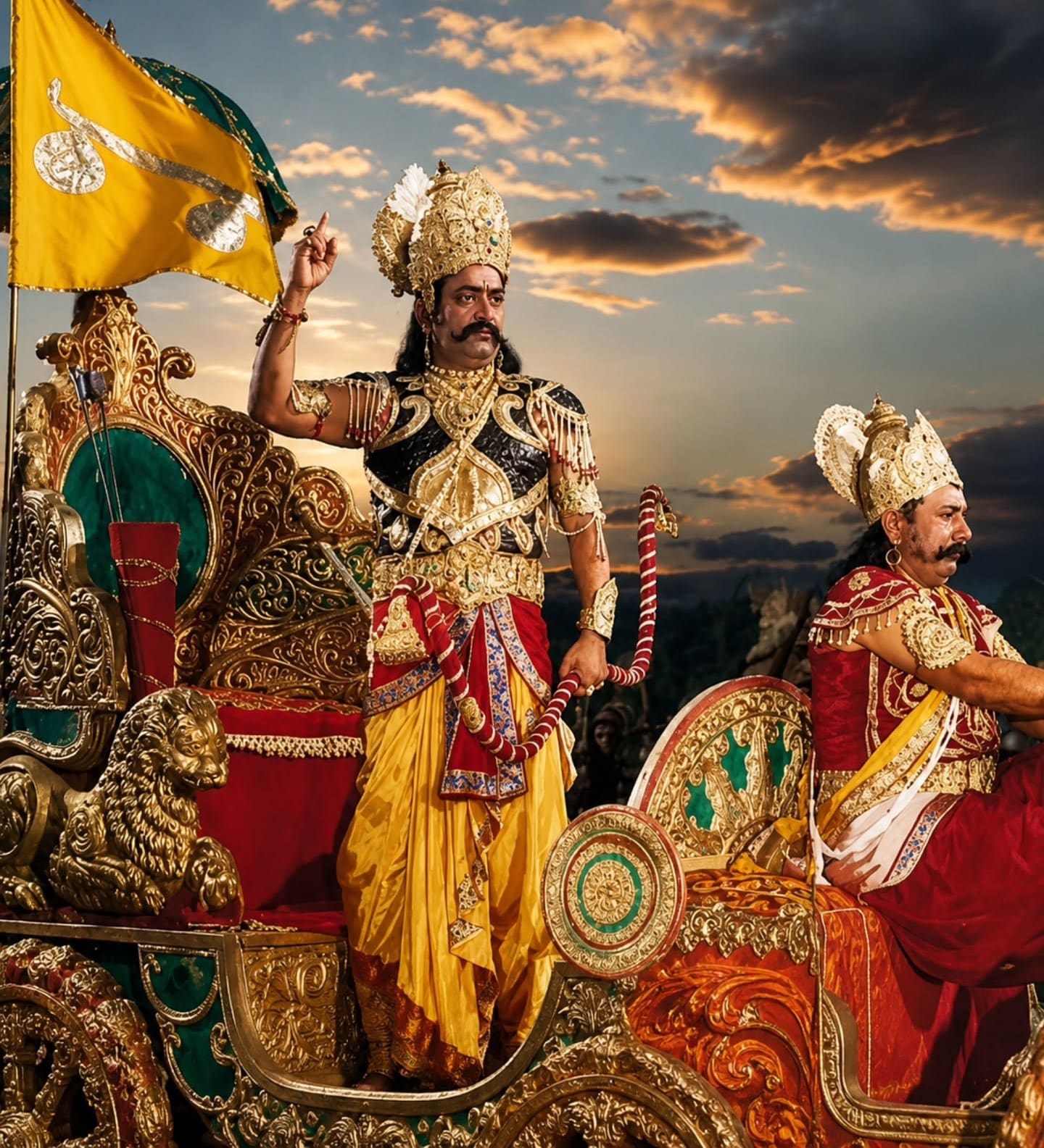 Arvind Trivedi in Ramanand Sagar's Ramayana