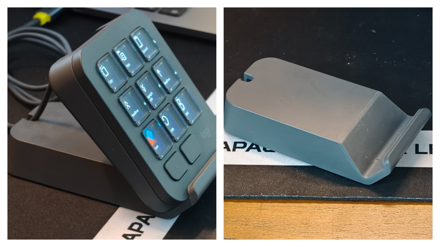 The bundled stand improves wrist comfort and typing posture, addressing the keypad’s otherwise awkward incline. (Shubh Bhushan - Hindustan Times) The bundled stand improves wrist comfort and typing posture, addressing the keypad’s otherwise awkward incline. (Shubh Bhushan - Hindustan Times)