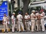 A police officer said Gaurav, the and Dhruv were preparing for competitive exams, while the other two men are graduate students.
