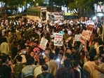 Delhi protest: CJP supporters gather for CJP's ‘Lehra Do Tiranga’ protest at Central Park in Connaught Place, in New Delhi on Friday. (Photo for representation)