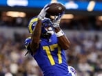 Davante Adams appeared to suffer a non-contact injury.