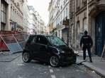 France on Sunday woke up to devastated streets after clashes between police and protesters amid marches against rising costs of living