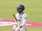 Shubman Gill's return didn't go according to plan as he lasted just five balls Shubman Gill's return didn't go according to plan as he lasted just five balls