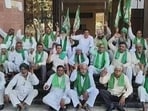 In Karnal, the farmers highlighted the issues they have been facing at the mandis during the ongoing purchase. (HT File)