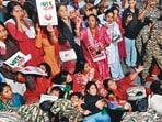 They were released within a few hours and no case has been lodged yet. (Ishant Chauhan/Hindustan Times)