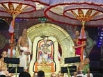 చంద్రప్రభ వాహనంపై స్వామివారు