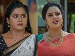 ఇల్లు ఇల్లాలు పిల్లలు.. భద్రావతికి దిమ్మతిరిగే షాకిచ్చిన బల్లక్కాయ్.. ఇది కదా ట్విస్ట్ అంటే!(jiohotstar)