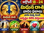 అక్టోబర్ 18–24 మిథున రాశి వారఫలాలు.. వారం మధ్య నుంచి అదృష్టం కలిసి వస్తుందా?(AI)