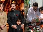 Saif Ali Khan spoke about being a father to young Taimur and Jeh at 55. 