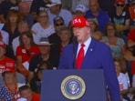 US President Donald Trump mocked the French protests and violence. 