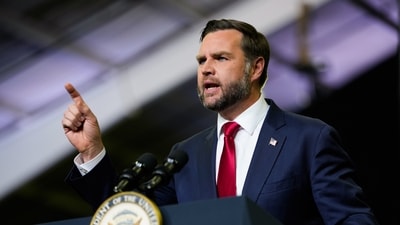 Vance called for a balance in the American immigration system. (Pool Reuters via AP) Vance called for a balance in the American immigration system. (Pool Reuters via AP)