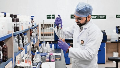 The laboratories, located at the Central University of Punjab (CUP), Maharaja Ranjit Singh Punjab Technical University (MRSPTU) and Punjab Agricultural University’s (PAU) regional research station, have different capabilities and levels of accreditation. (Sanjeev Kumar/HT) The laboratories, located at the Central University of Punjab (CUP), Maharaja Ranjit Singh Punjab Technical University (MRSPTU) and Punjab Agricultural University’s (PAU) regional research station, have different capabilities and levels of accreditation. (Sanjeev Kumar/HT)
