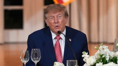 That threat remains because the act’s secondary sanctions have only been deferred, experts said, leaving Trump free to use the law against these countries whenever he chooses. (AP Photo) That threat remains because the act’s secondary sanctions have only been deferred, experts said, leaving Trump free to use the law against these countries whenever he chooses. (AP Photo)