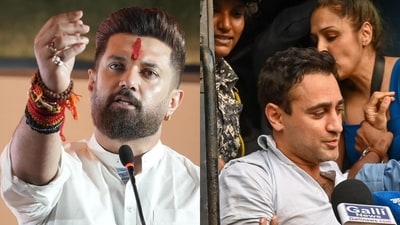 Chirag Paswan says actor Imran Khan, who is not an Indian citizen, should not have taken part in protest against CEC Gyanesh Kumar.  