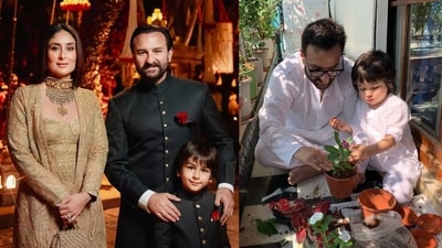 Saif Ali Khan spoke about being a father to young Taimur and Jeh at 55. Saif Ali Khan spoke about being a father to young Taimur and Jeh at 55.