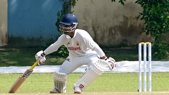 Ayush Badoni was unbeaten on 115 on Day 1. Ayush Badoni was unbeaten on 115 on Day 1.