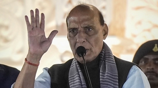 Defence Minister Rajnath Singh