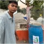 డస్ట బిన్లు మాయం చేశారని బిట్టూ తబాహి ఆవేదన