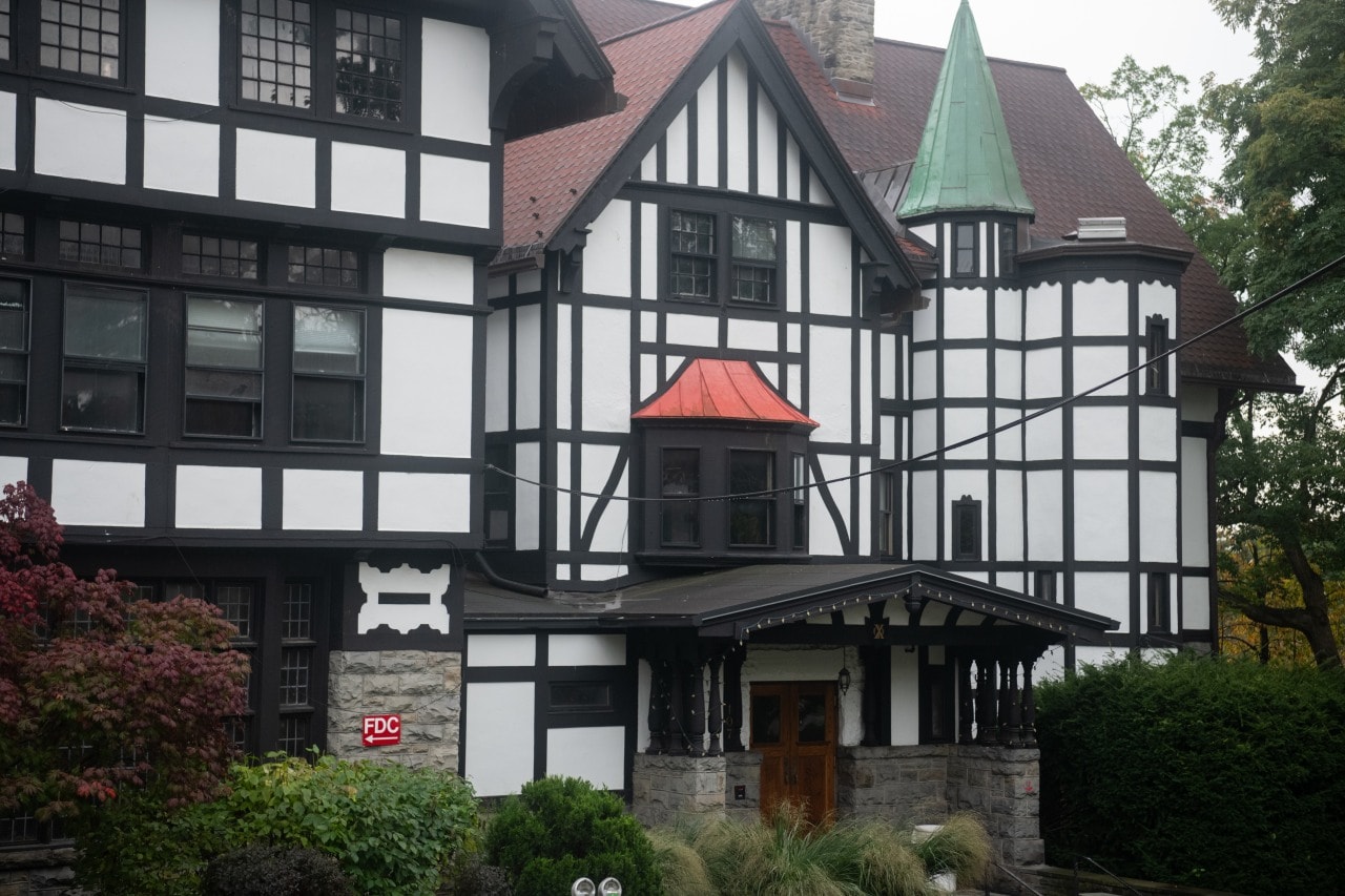 The Chi Phi Fraternity building located at Cornell University. The Chi Phi Fraternity building located at Cornell University.