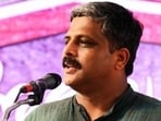 All India Kisan Sabha general secretary Vijoo Krishnan said the farmers’ movement was not formally joining the CJP)protest. (@VijooKrishnan | Official X account)