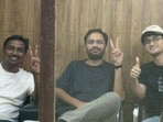 Das and Ranka were detained on October 13 after allegedly scaling the locked gates of Jantar Mantar. (PTI photo)