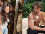 Disha Patani rushes to meet Tiger Shroff after firing incident.