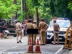 The robbery took place near Kavathe village on National Highway 48 when the courier van was travelling from Pune to Kolhapur.