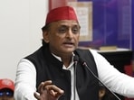 Samajwadi Party chief Akhilesh Yadav (HT File)