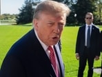 Trump urged France to close its borders, blaming immigration for unrest as Paris continued imposing curfews after protests. Photographer: Aaron Schwartz/Bloomberg